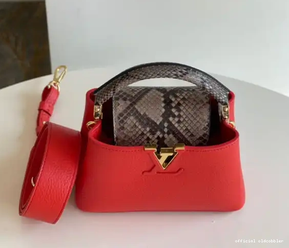 Official oldcobbler LOUIS VUITTON MINI CAPUCINES 0517